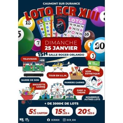 Photo du Loto de l'&eacute;cole de rugby &agrave; XIII à Caumont-sur-Durance