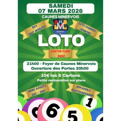 Photo du Super loto du HMO à Caunes-Minervois