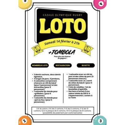 Photo du GRAND  LOTO a  CAZAUX à Cazaux