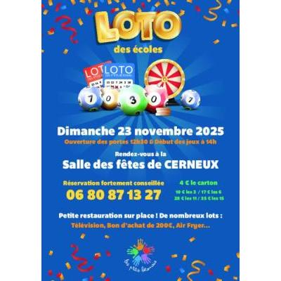 Photo du Loto des Ecoles de BETON BAZOCHES et CERNEUX à Cerneux