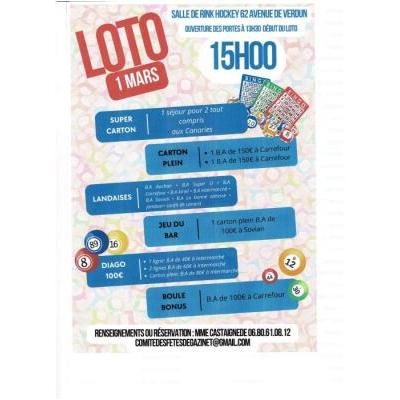 Photo du Loto de mars à Cestas