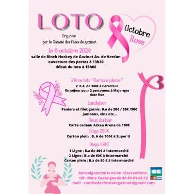 Photo du loto  octobre rose à Cestas