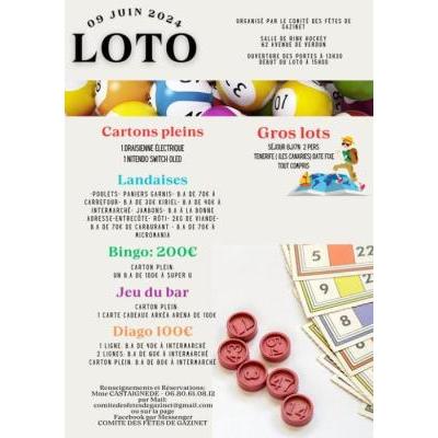 Photo du loto de juin à Cestas