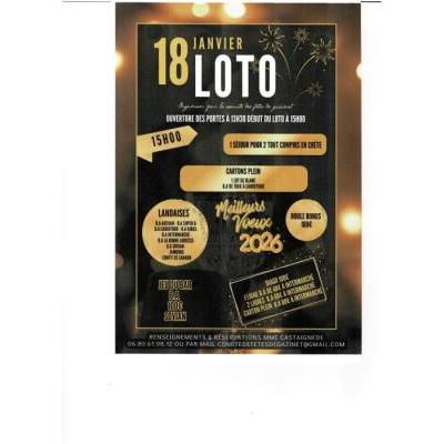 Photo du loto de janvier à Cestas