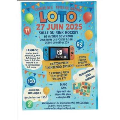 Photo du loto de la fête à Cestas