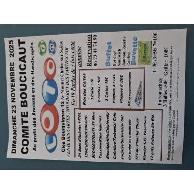 Photo du Loto du Comité  des quartiers Boucicaut Colombière Verrerie Champ Fleuri à Chalon-sur-Saône