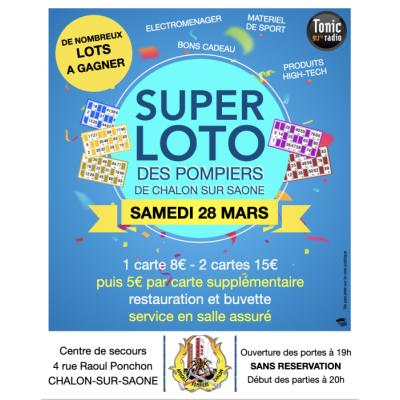 Photo du Super loto des pompiers à Chalon-sur-Saône