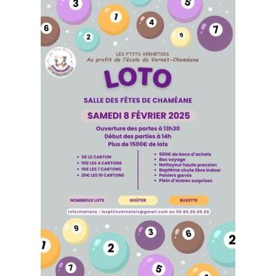 Photo du Loto Les P'tits Vernetois à Chaméane