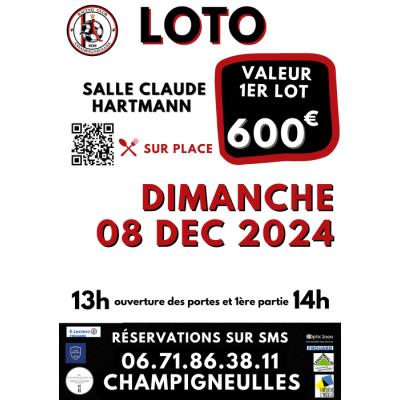 Photo du Grand Loto duRCC à Champigneulles