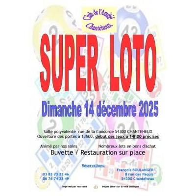 Photo du SUPER LOTO à Chanteheux