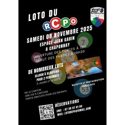 Photo du LOTO DU RCPO à Chaponnay
