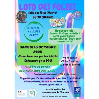 Photo du SUPER LOTO des FOLIES à Charmes