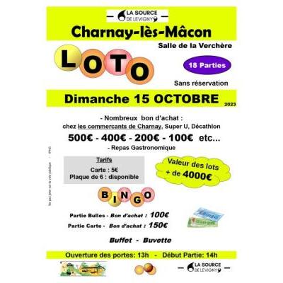 Photo du loto de la Source de Levigny à Charnay les Mâcon à Charnay-lès-Mâcon