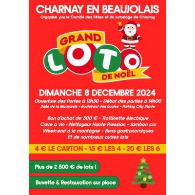 Photo du Grand Loto de Noël à Charnay