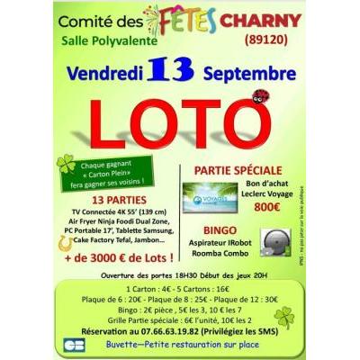 Photo du LOTO DU VENDREDI 13 à Charny