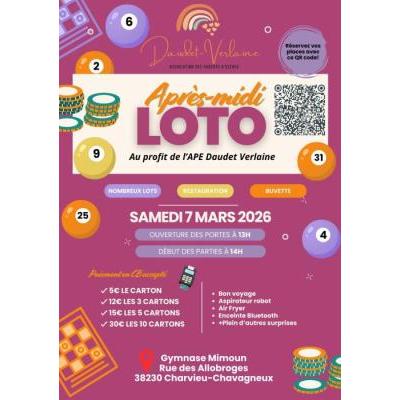 Photo du Loto de l'APE Daudet Verlaine à Charvieu-Chavagneux