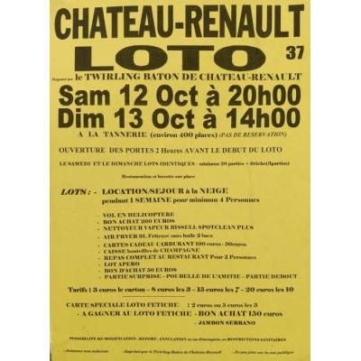 Photo du super loto du twirling bâton de château Renault à Château-Renault