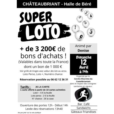 Photo du Super Loto de l'Escrime &agrave; Ch&acirc;teaubriant à Châteaubriant