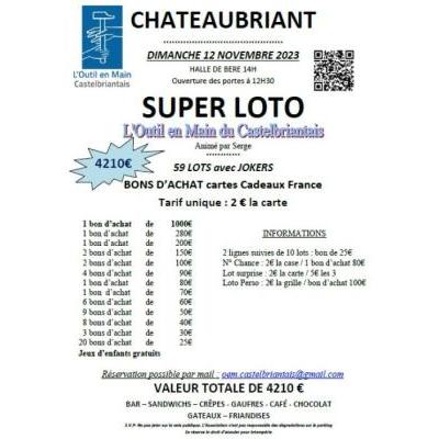 Photo du SUPER LOTO à Châteaubriant