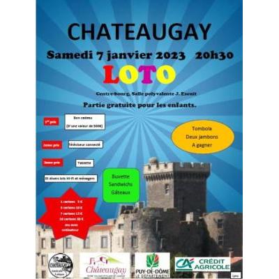 Loto organisé par l’Amicale laïque de Châteaugay