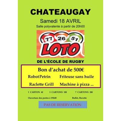 Photo du LOTO de l'Ecole de rugby à Châteaugay