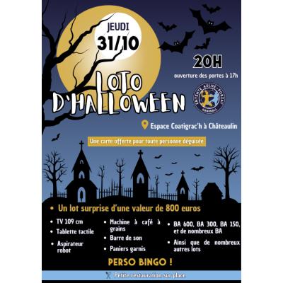 Photo du Super loto d'Halloween à Châteaulin