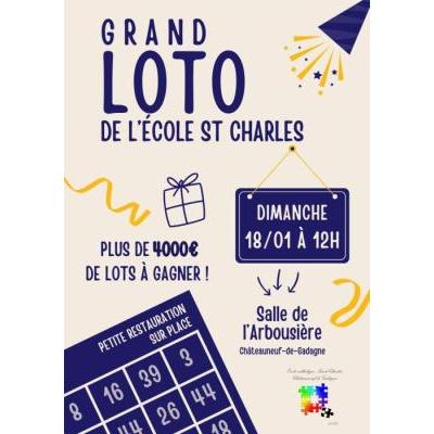 Photo du Grand LOTO de l'&eacute;cole St Charles à Châteauneuf-de-Gadagne