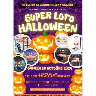 Photo du Super loto Halloween à Châteauneuf-les-Martigues