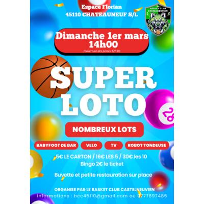 Photo du Super Loto du BCC à Châteauneuf-sur-Loire