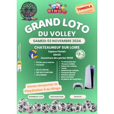 Photo du Super Loto du Volley à Châteauneuf-sur-Loire