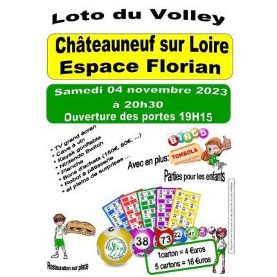 Photo du Super Loto du Volley à Châteauneuf-sur-Loire