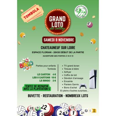 Photo du Grand LOTO du Volley à Châteauneuf-sur-Loire
