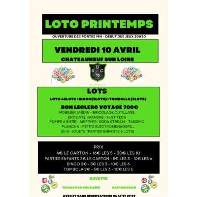 Photo du LOTO PRINTEMPS à Châteauneuf-sur-Loire