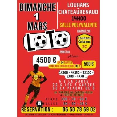 Photo du Loto Louhans Cuiseaux Football Club  à Chateaurenaud