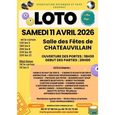 Photo du SUPER LOTO  à Châteauvillain