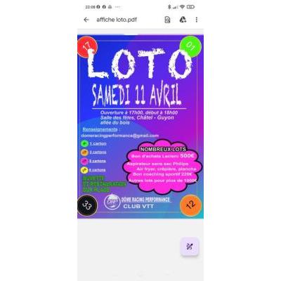 Photo du Loto club VTT  à Châtel-Guyon