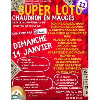 Photo du Super loto animé par cristel49 + de 3000€ de lots à Chaudron-en-Mauges
