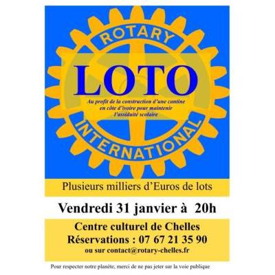 Photo du Grand Loto annuel du Rotary club de Chelles à Chelles