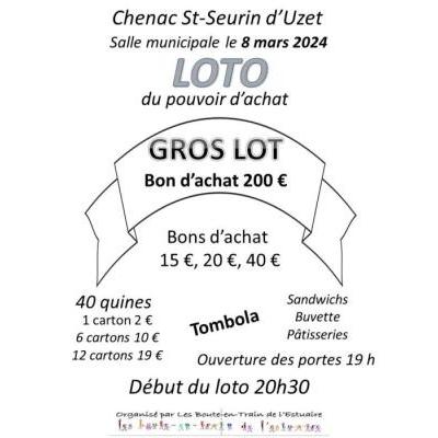 Photo du loto du pouvoir d'achat à Chenac-Saint-Seurin-d'Uzet