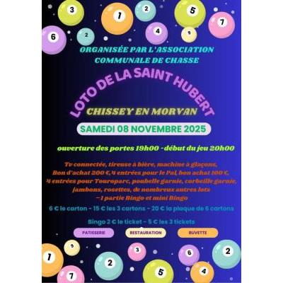 Photo du Loto de la St Hubert à Chissey-en-Morvan