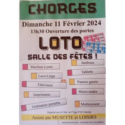 Photo du Grand loto  à Chorges