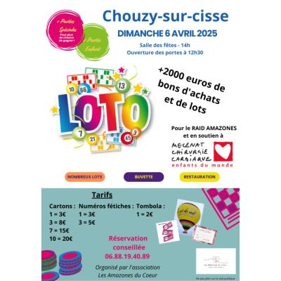 Photo du Loto solidaire - Amazones du coeur  à Chouzy-sur-Cisse