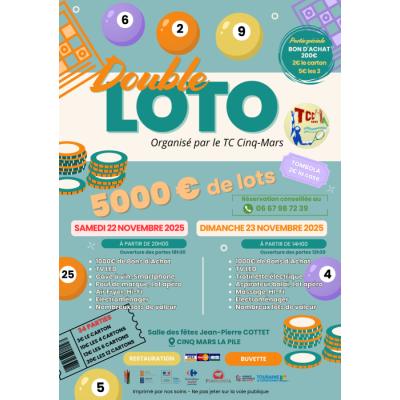 Photo du DOUBLE LOTO TC CINQ-MARS à Cinq-Mars-la-Pile