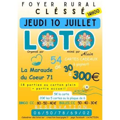 Photo du LOTO LA MARAUDE DU COEUR 71 à Clessé