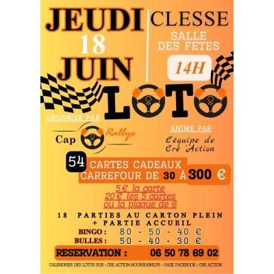 Photo du LOTO CAP'RALLYE à Clessé