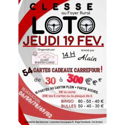 Photo du LOTO ECURIE BEAUFER CLASSIC à Clessé