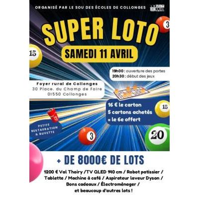 Photo du Super Loto du Sou des &eacute;coles à Collonges
