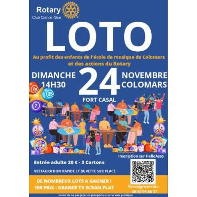 Photo du Loto du Rotary Ciel de Nice à Colomars