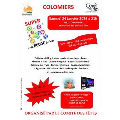 Photo du Super loto Comit&eacute; des F&ecirc;tes Colomiers  à Colomiers