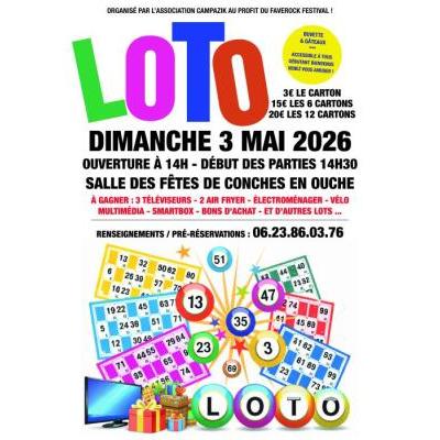 Photo du Loto du Faverock Festival à Conches-en-Ouche